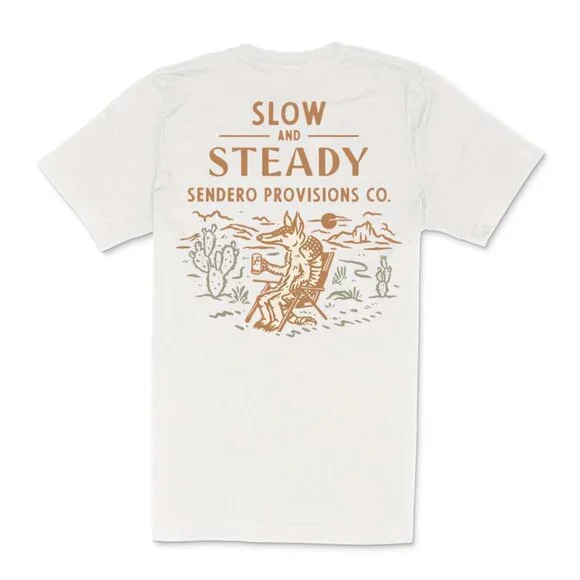 Sendero Provisions Co T Shirt Slow and Steady - Picture 1 of 1